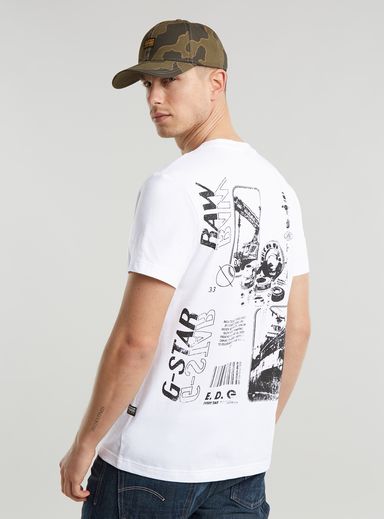 Poster Back Graphic T-Shirt